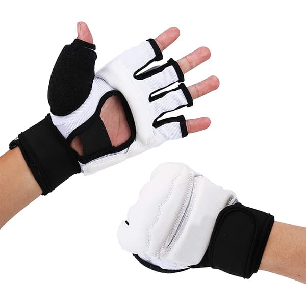 Taekwondo Handsker-Hvide Handsker S