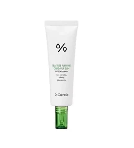Tea Tree Solskydd SPF50 Matt Solskydd Oljekontroll 1pcs