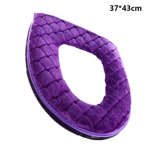 Pehmeä WC-istuin – violetti