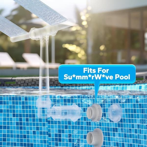 2026 Pool Fountain Adapter til SummerWave & Funsicle