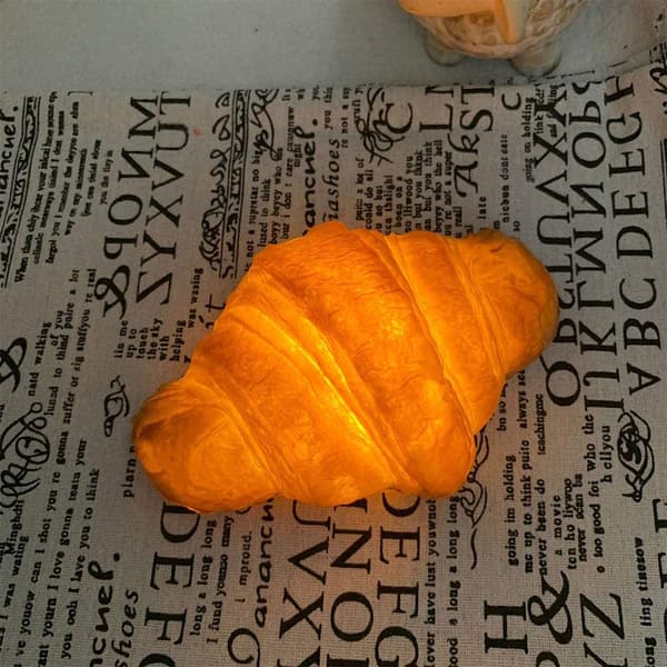 Croissant-brødlampe