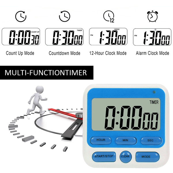 Kjøkken Timer Vekkerklokke Timer-Blå