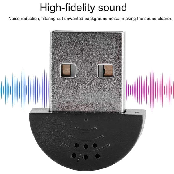 USB-mikrofoni - musta