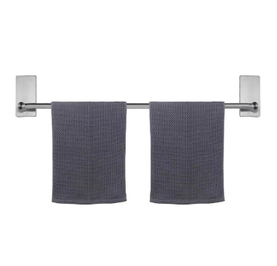 Baderom selvklebende håndklestang - Solid børstet 32cm