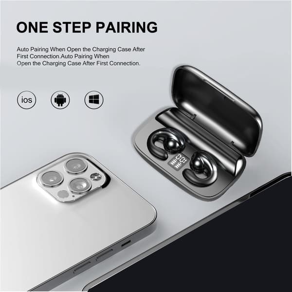 LX-S19 Trådløst Bluetooth Headset-S19 Sort