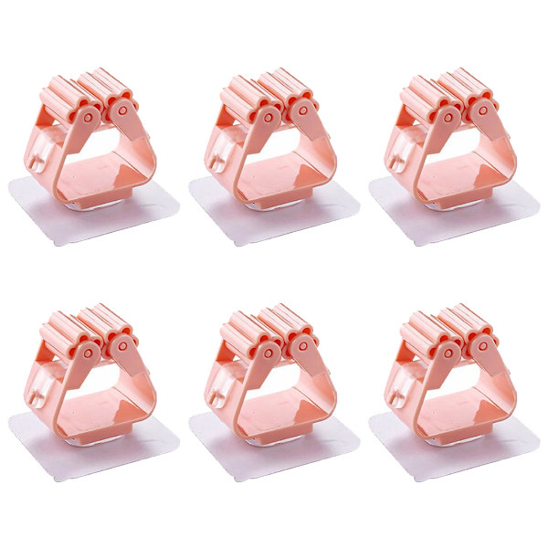 6 STK moppekroge-pink