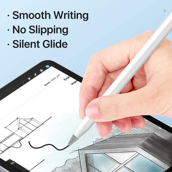 10 st litet motstånd Apple Pencil spetsskydd - transparent