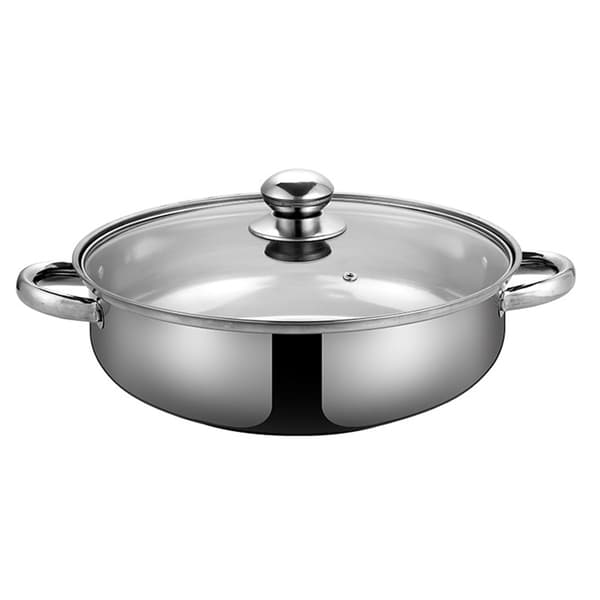28 cm enkeltlags suppegryde