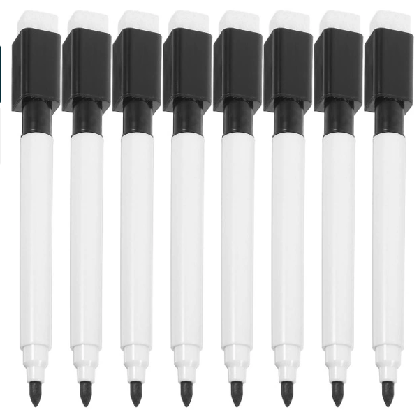 10-pack magnetiska whiteboardpennor - Whiteboardpennor - Pennor