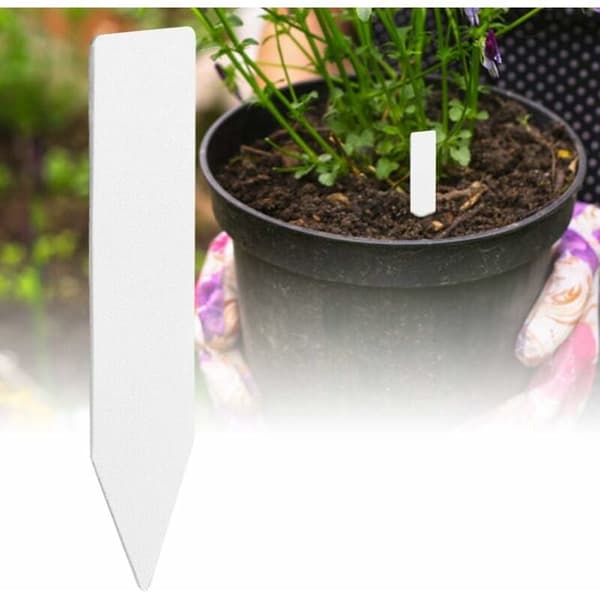 200 stk-5*1cm hvit ettords-etikett