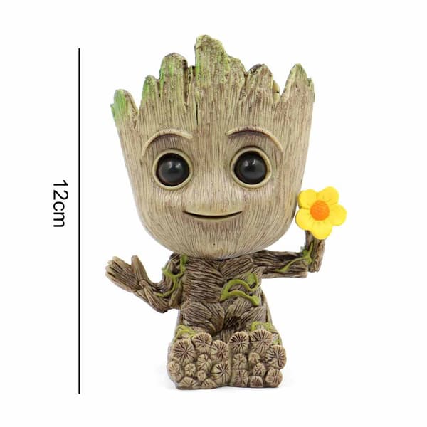 1 STK Groot blomsterpotte-blomst tre mann 12cm
