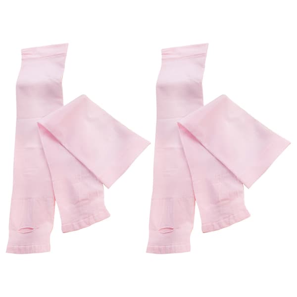 2 par solskyddande ärmar - rosa