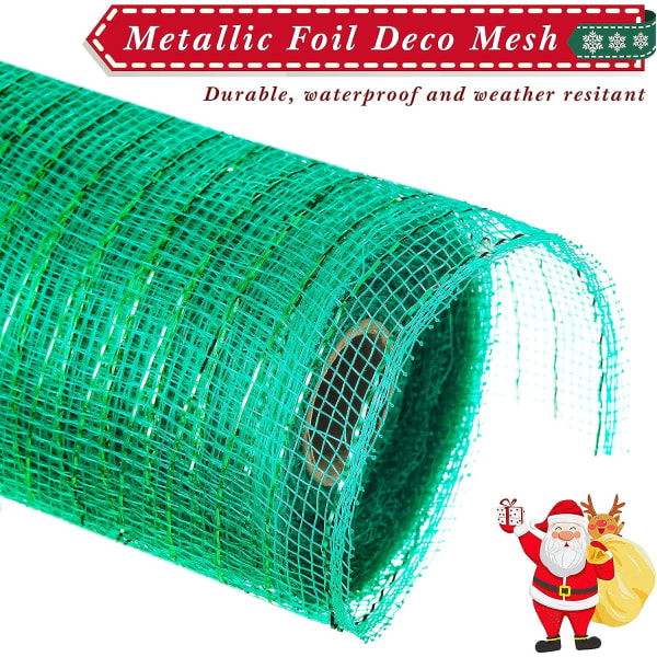 4 rullar mesh 30 fot varje rulle metallisk mesh för hemdörr