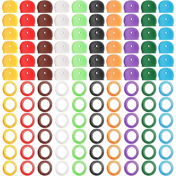 Set med cap - 120 delar, olika färger