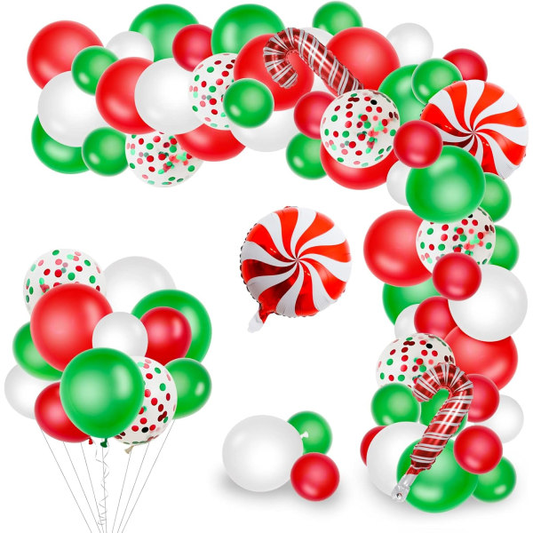 Christmas Balloon Garland Kit, JOGAMS 117 Pack Christmas Balloon Arch