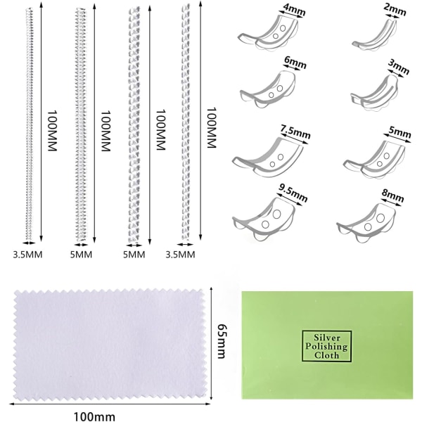 13 st Ringjusterare för lösa ringar: Ringstorleksreducerare och skydd