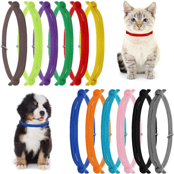 Kattunge valp ID-halsband - justerbara valphalsband för små valpar, katter och hundar