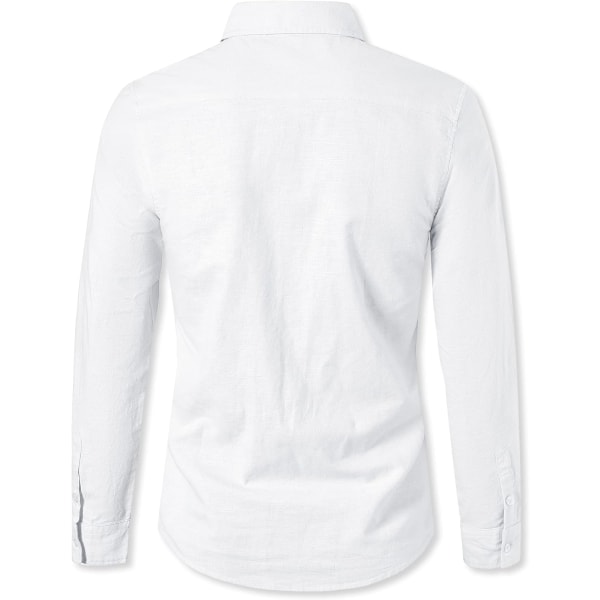 Discoskjortor för män 70-tal Casual Paisley-tröjor Blommig vintage långärmad skjorta &