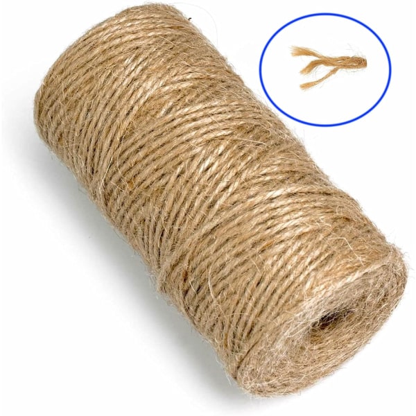 2 st (656 fot) Twine Best Industrial Packing Materials Heavy Duty Natural