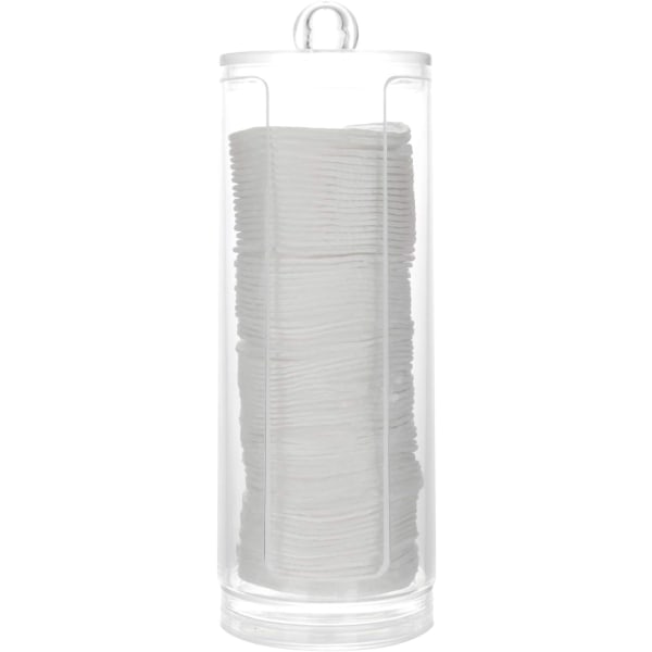 Cosmetic Cotton Pad Holder - Acrylic Makeup Removers Organizer