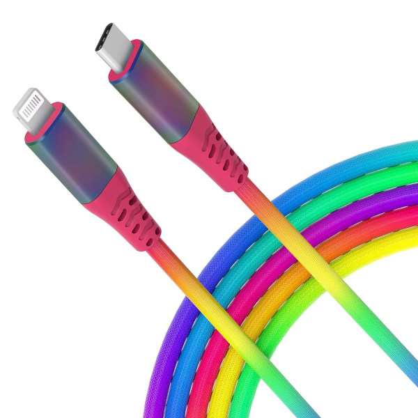 [Apple MFi-certifierad snabbladdning USB-C till Lightning power
