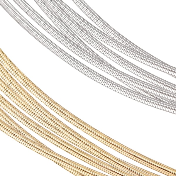18 Gauge Round Flexible Coil Wire - Spiral koppartråd för smycken och hantverk