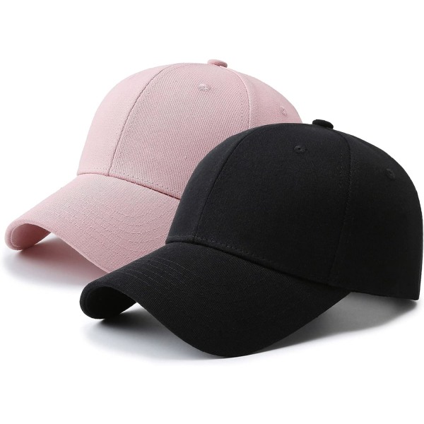 2-pack Cap Golf Dad Hat för män och kvinnor