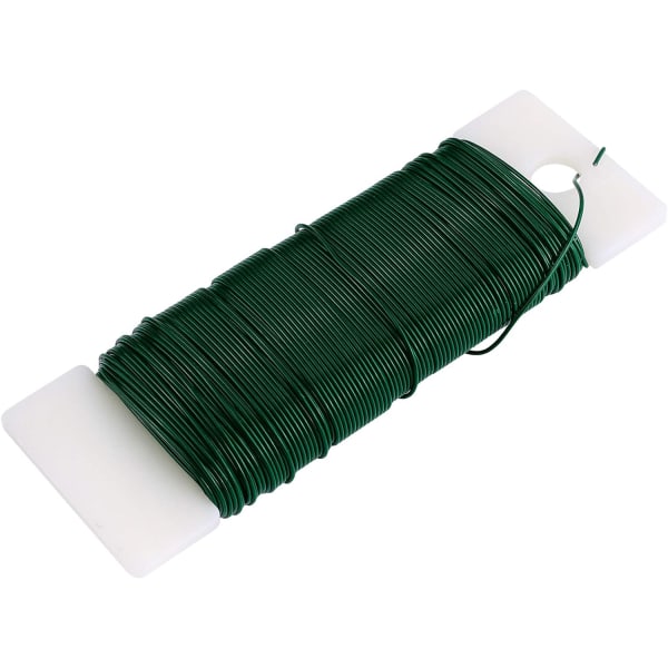 Green Florists Wire - Flexibel Paddle Wire för hantverk