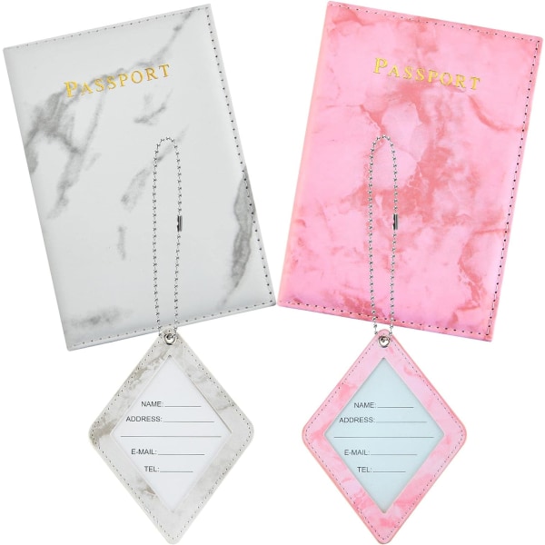4 st print passhållare set (rosa och grå)
