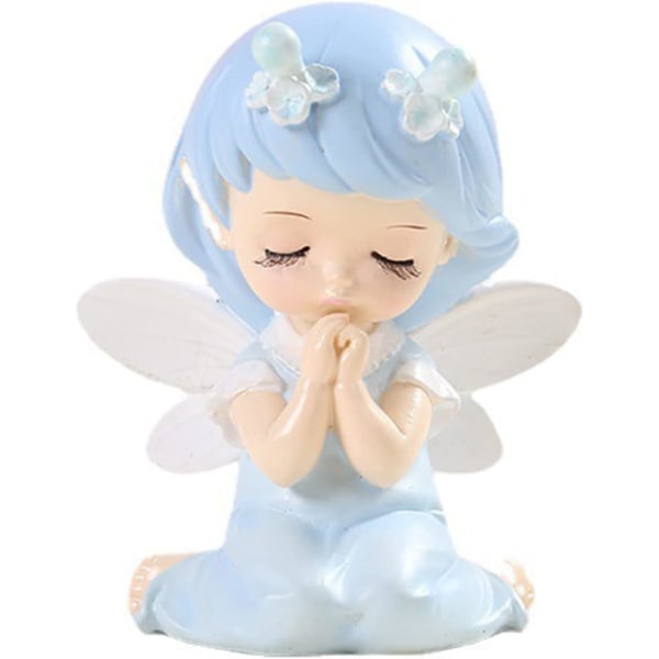 Be ängel flicka statyett harts prydnad tecknad prydnad för hem