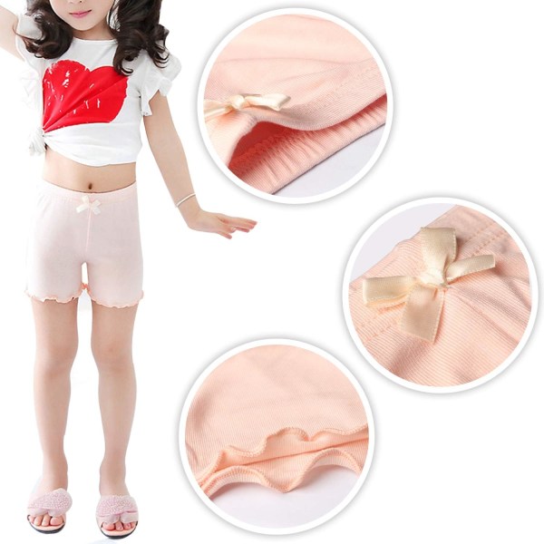 Dansshorts för flickor 4-delad barnklänning shorts danscykel