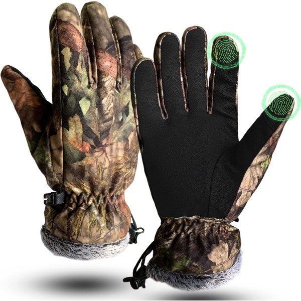 Kamouflage Jakthandskar Full Finger Anti-Slip Airsoft Handskar Utomhusjakt