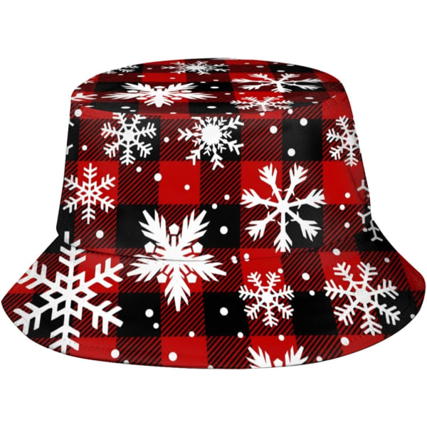 Merry Christmas Bucket Hats Rolig Xmas Dekoration Fisherman Hat Sun Fisherman