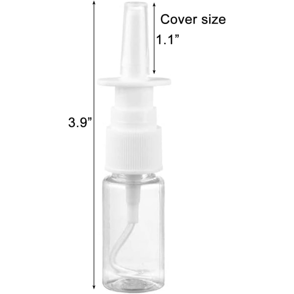3st Nässpray Flaska Mist Spray - 10ml Rhinitis Care Sprayer