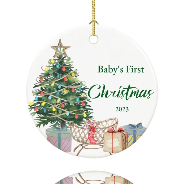 Baby First Christmas Ornament 2023, Baby's First Christmas Ornament 2023