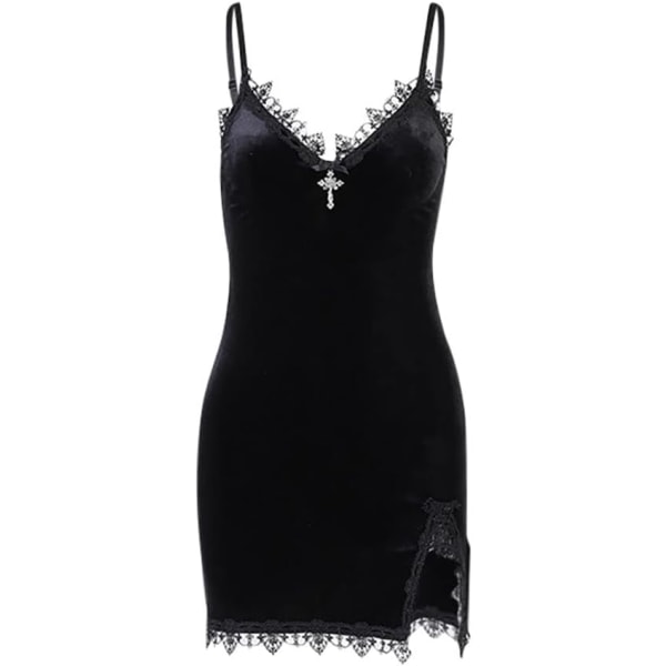 Gothic Lace Short Dress - Backless Party Corset