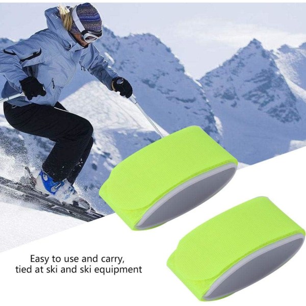 Skidhållarrem - Fästband för att bära skidor och stavar