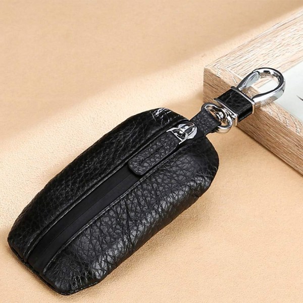 Case cover Smart Nyckelring i äkta läder Bilnyckel för män