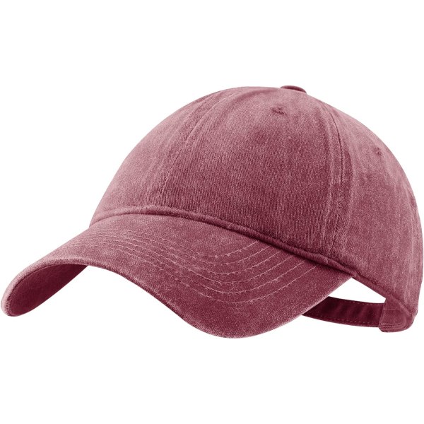 Vintage tvättad cap Distressed baseballkepsar Unisex justerbara pappa hattar