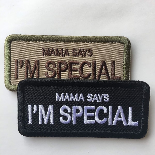 Mama Says I'm Special Tactical Patch (paket 2)