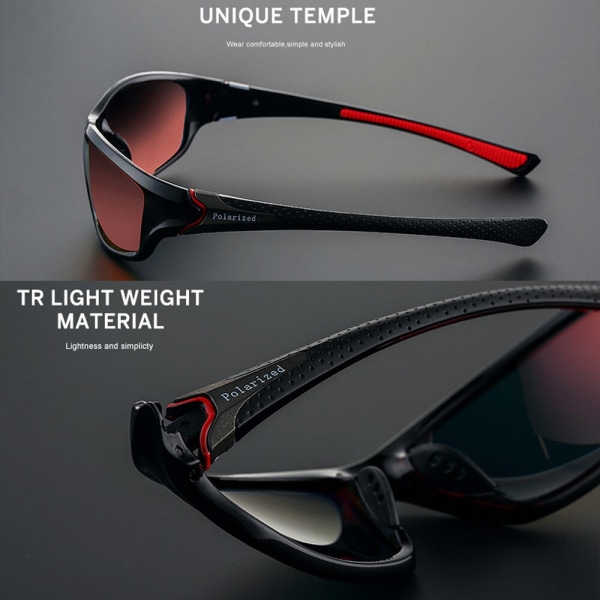2023 Lyxiga polariserade solglasögon för män Körskydd för män Solglasögon för män Vintage Resefiske Klassiska solglasögon C2black