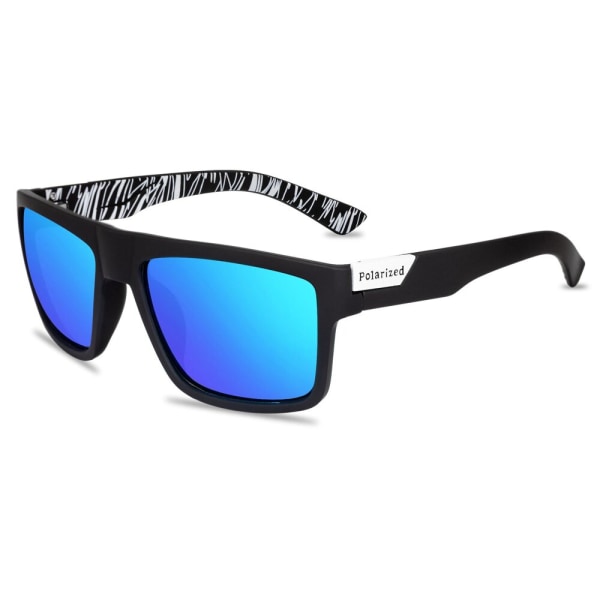 2023 Polarized UV400 Solglasögon Män Bländande Färg Driver Klassisk Retro Brand Designer Ljus Flexibelt Solglas Oculos De Sol blue