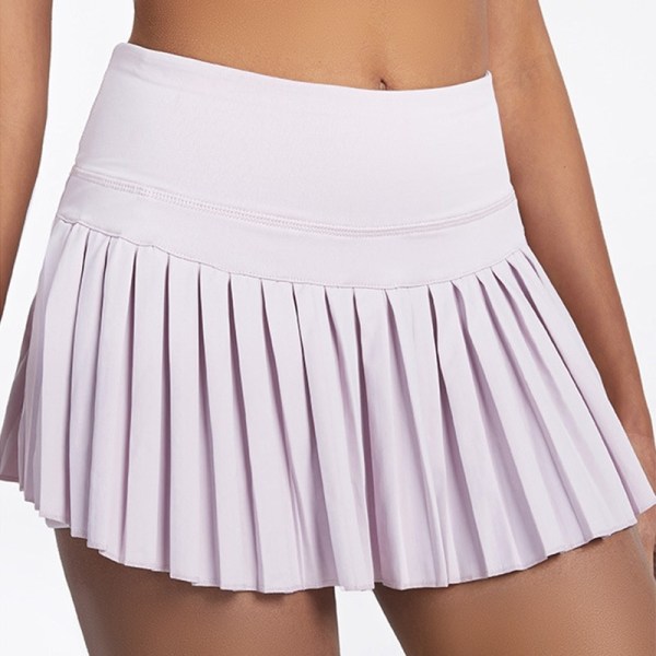 Cloud Hide Damer Säkra tenniskjolar XS-XXL Golflöpning Plisserad byxkjol SEXIG Sport Fitness Gym Shorts Ficka Hög midja Skort BlueGreen M