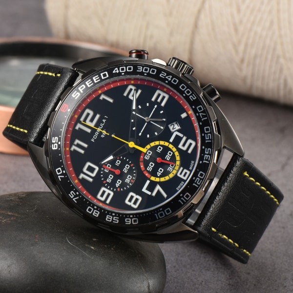 Herre Quartz Wristwatch Chronograph 5