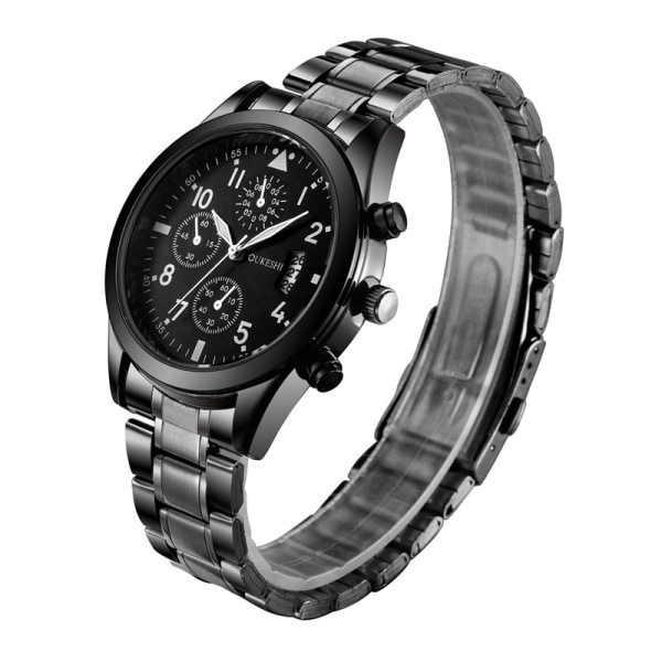 Herrmode watch med stålrem - Watch