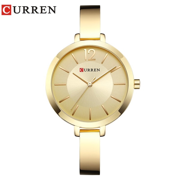 CURREN Watch For Women 9012 Top Märke Lyx Quartz Clock Casual Fashion Dam Armbandsur Lady Clock Relogio Feminino gold