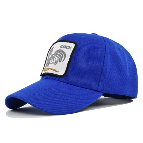 Tredimensionell broderi baseballkeps Cap Broderad Peaked Cap Solskydd cap Trucker Hat Partihandel Ce5439Blue Adjustable