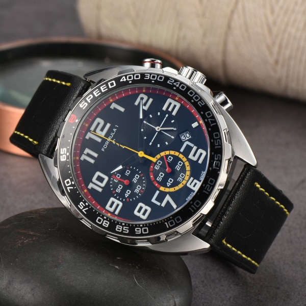 Herre Quartz Wristwatch Chronograph 5