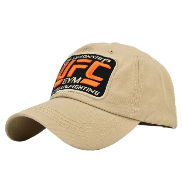 Ufc tredimensionell broderi cap 3D broderad cap Peaked cap Cowboyhatt solhatt i ett stycke grossist Ce4441Black Adjustable