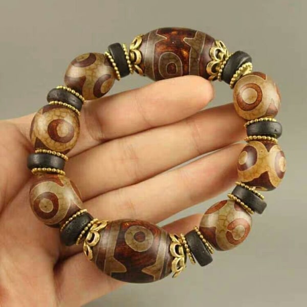 Äkta naturliga färgglada armband agat runda jade stenpärlor Elastiska pärlor armband armband för män kvinnor mode smycken Yellow